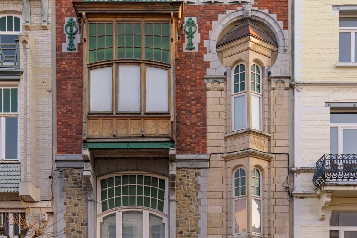 Façade et toiture, Uccle
