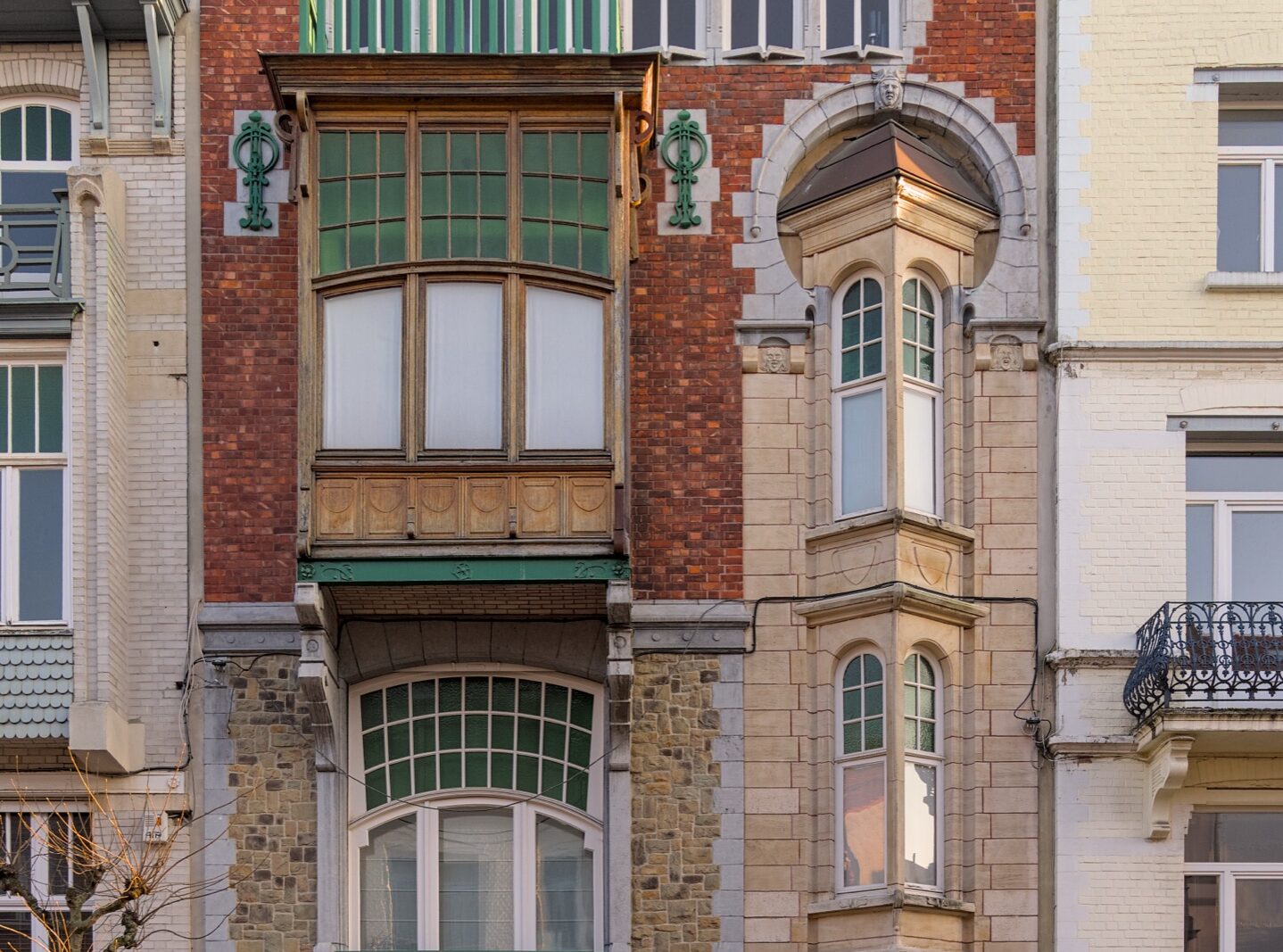 Façade et toiture, Uccle