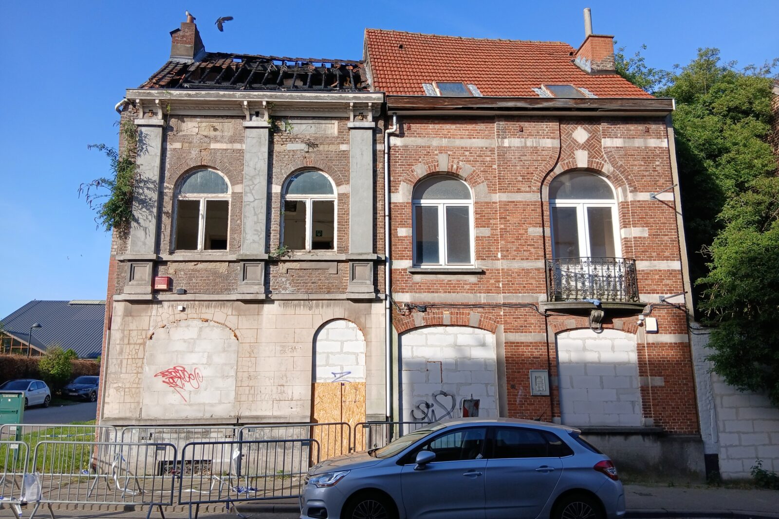 Façade et toiture, Uccle